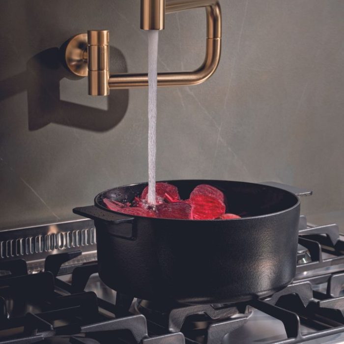 Design Meets Function_ VAIA POT FILLER _ Dornbracht Kitchen Inspiration